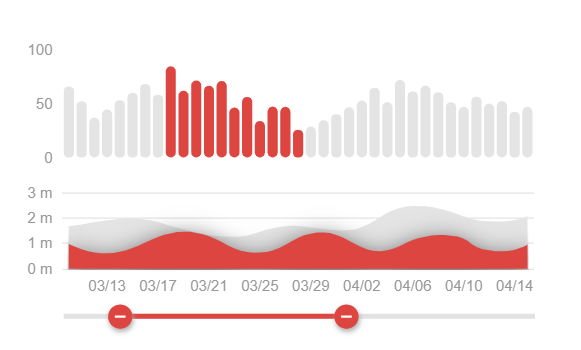 vue与echarts显示隐藏